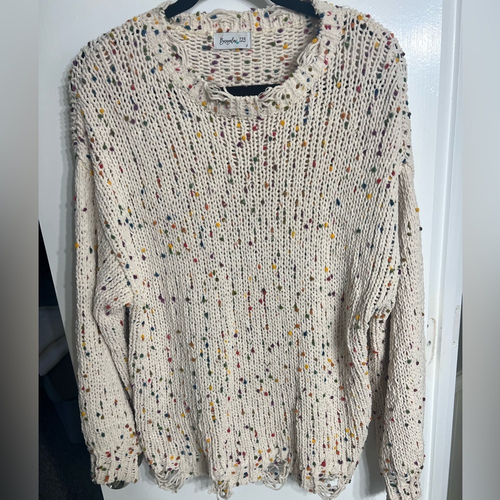 Confetti sweater